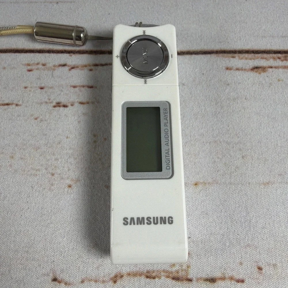 Samsung Yepp YP-U1 White Portable Media Player Fold-Out USB Tested